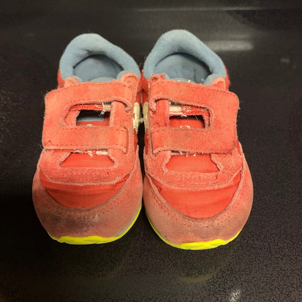 Saucony Boys Baby Jazz Red Sneakers
